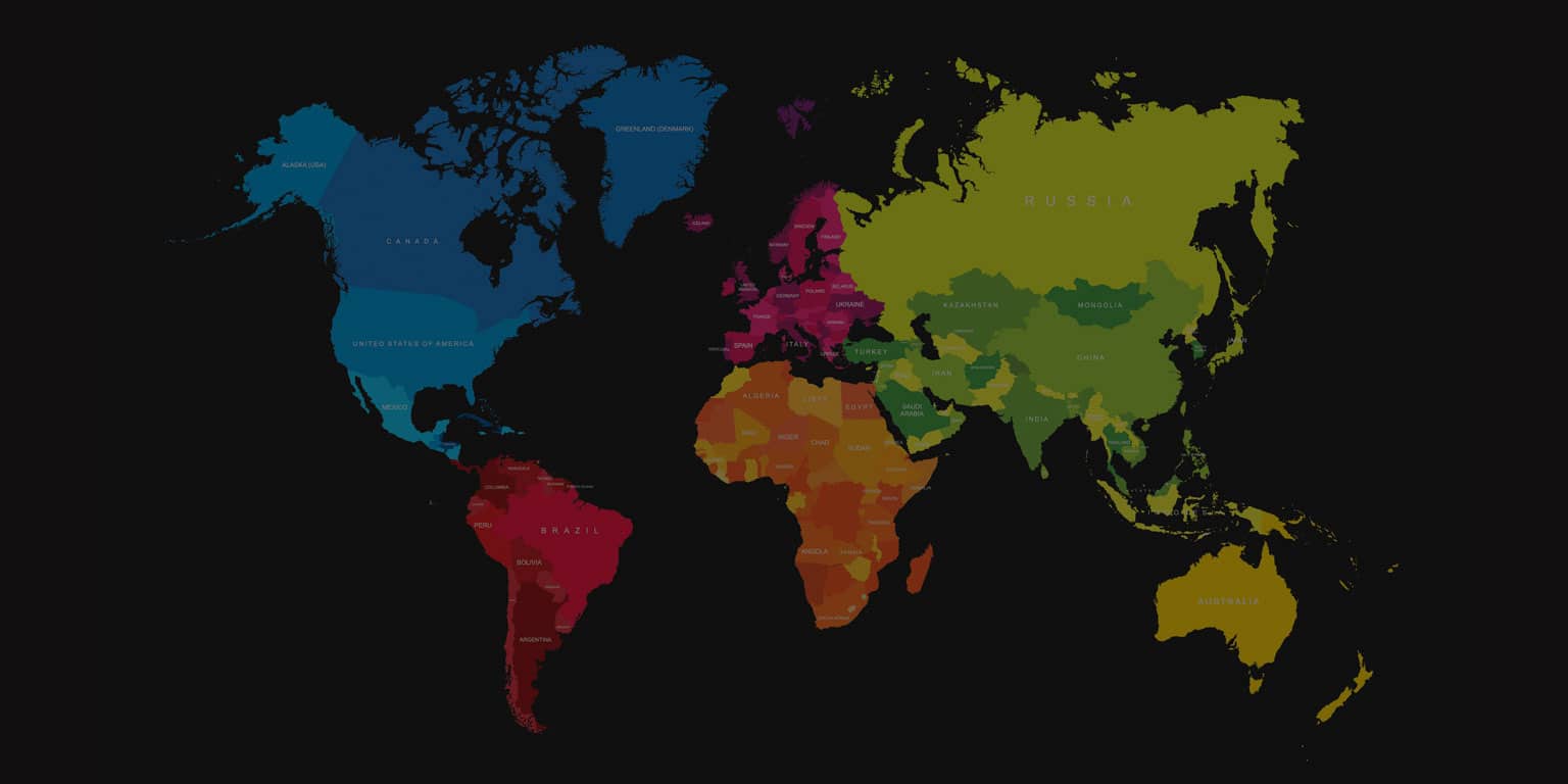 Carte du monde